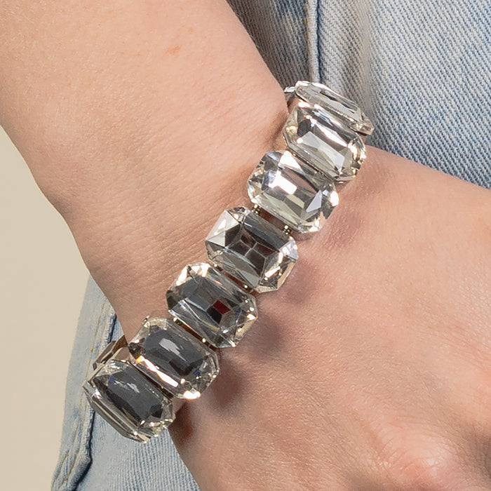 1456 - Crystal Bracelet - Clear