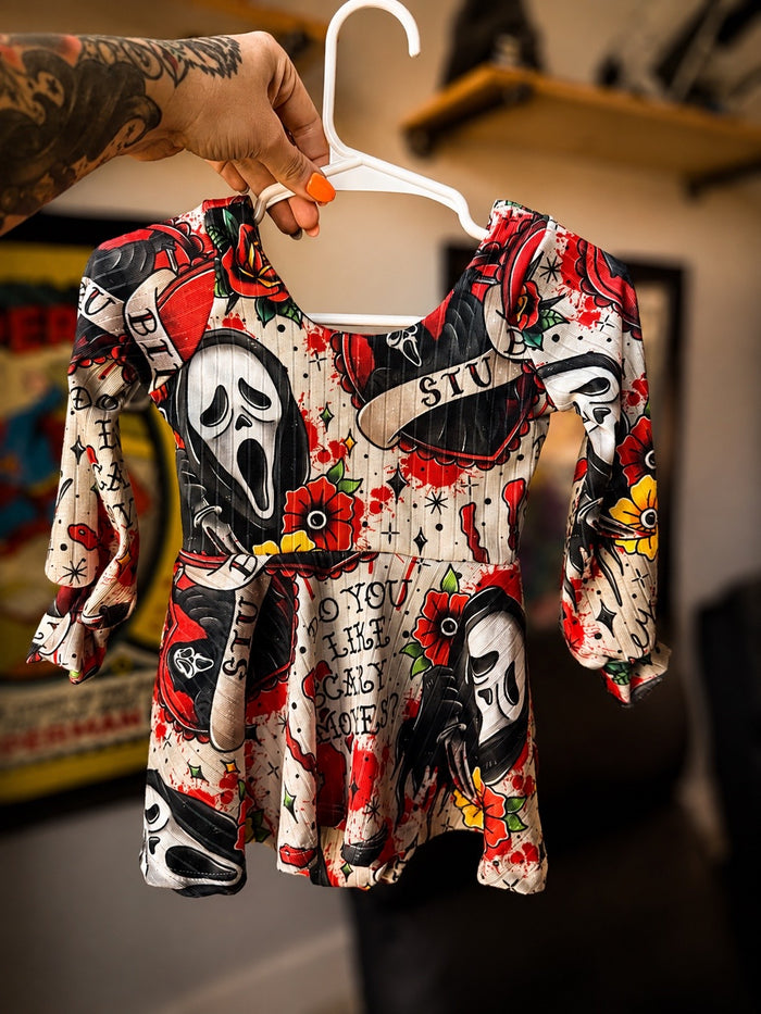 24m RTS bishop sleeve brielle romper