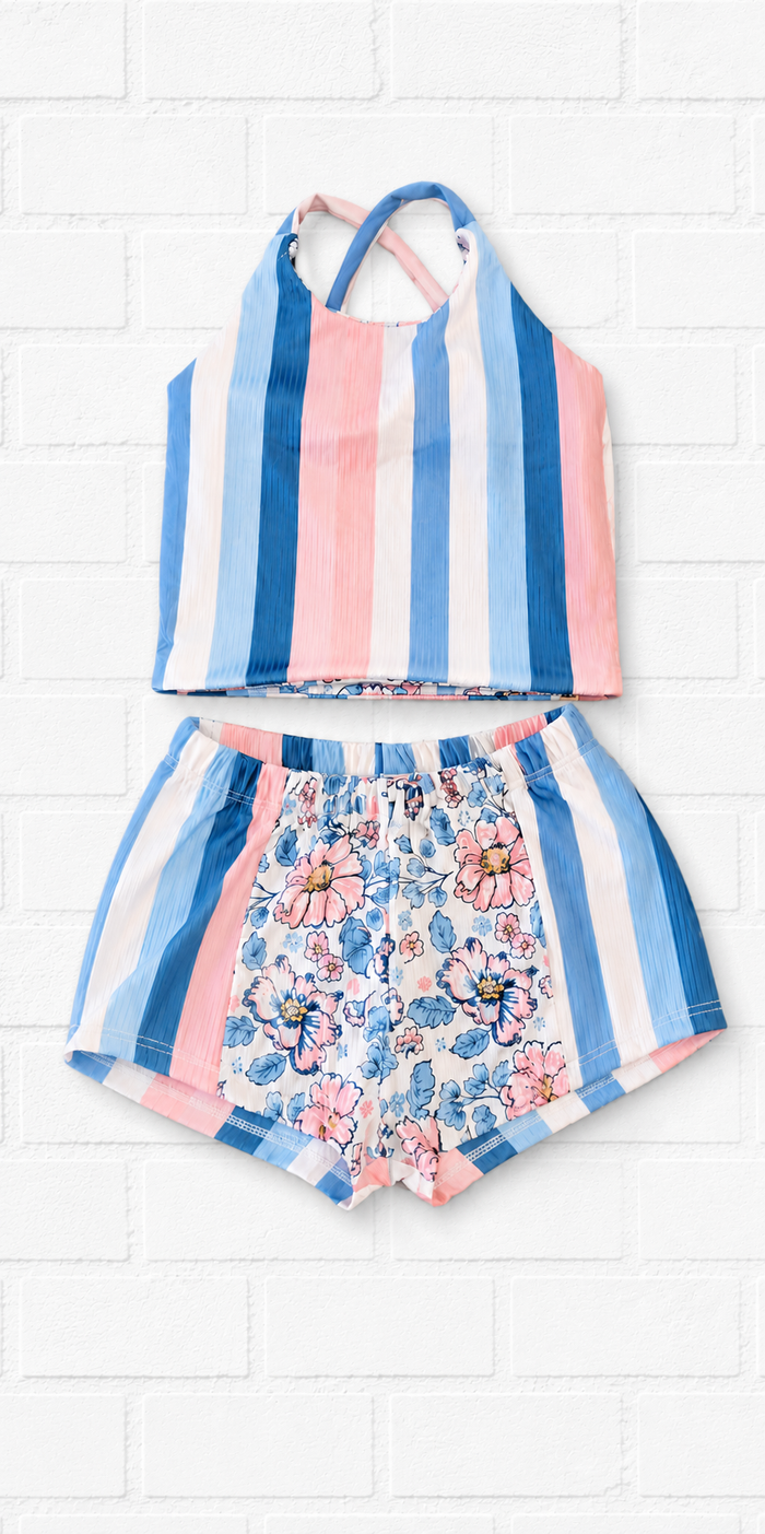 2T RTS reversible top & breezy shorts