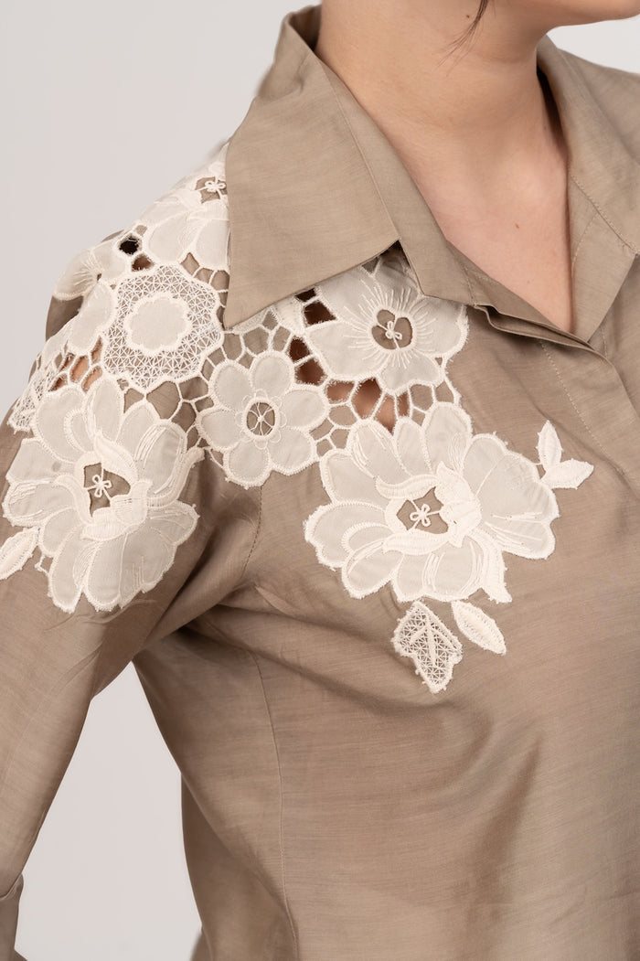 Affogato Silk Shirt