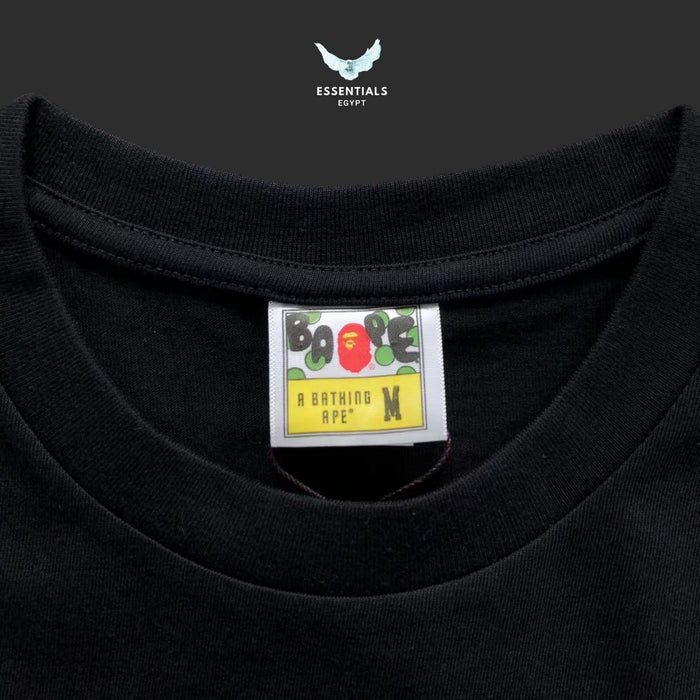 BAPE ABC Camo Blue Milo On BAPE Tee