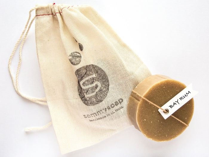 Bay Rum Shave Soap with Ceramic Shave Bowl