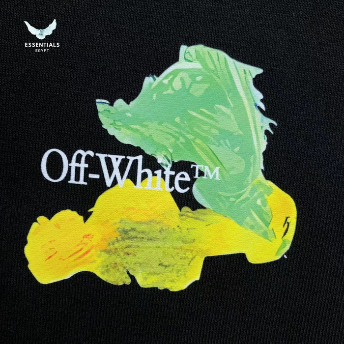 Off - White Brush Arrow Hoodie - ESSENTIALS EGYPT