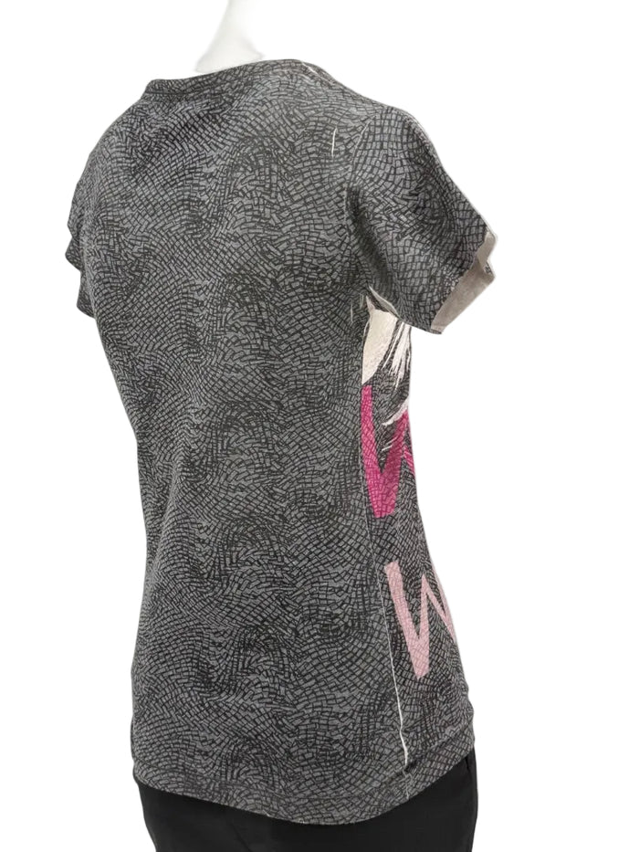Custo Barcelona Graphic Embellished Short-Sleeve T-Shirt – Size 1