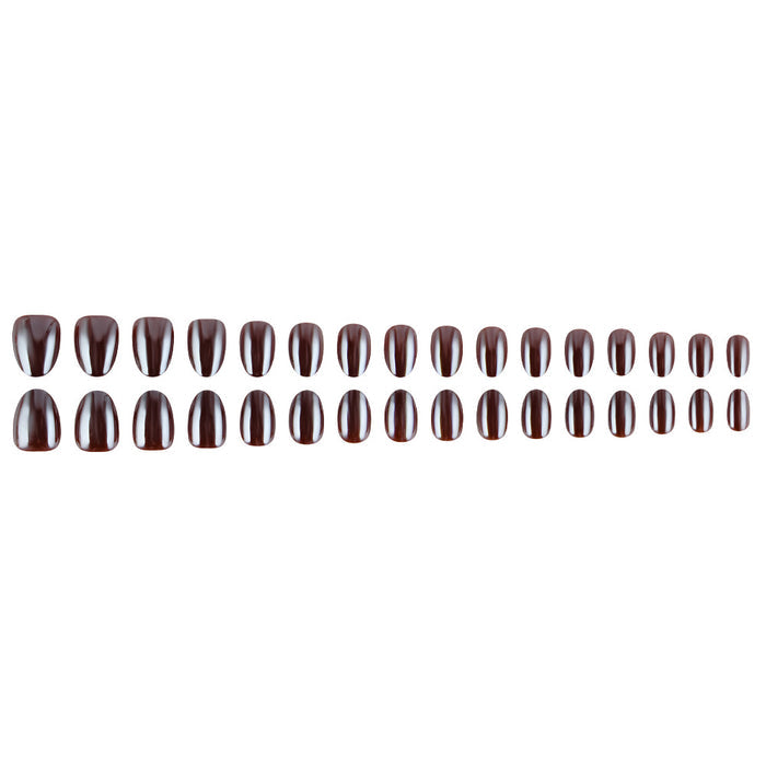 Dark brown plating 32 pieces