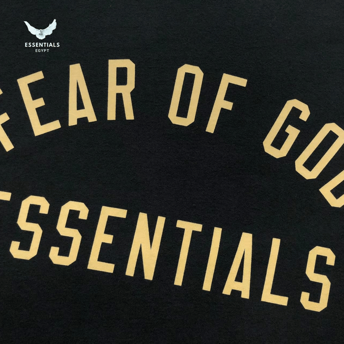 Essentials T-Shirt – Arched Logo Drop - ESSENTIALS EGYPT
