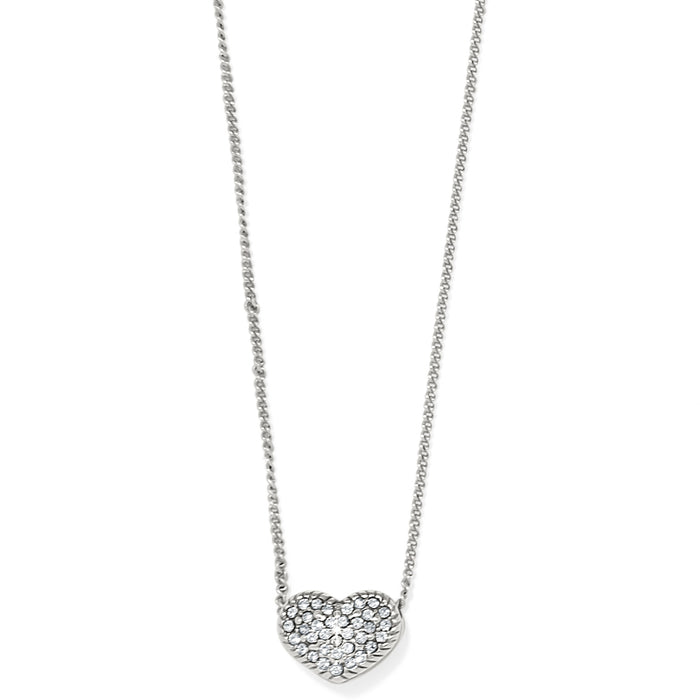 Illumina Celeste Heart Petite Necklace/silver