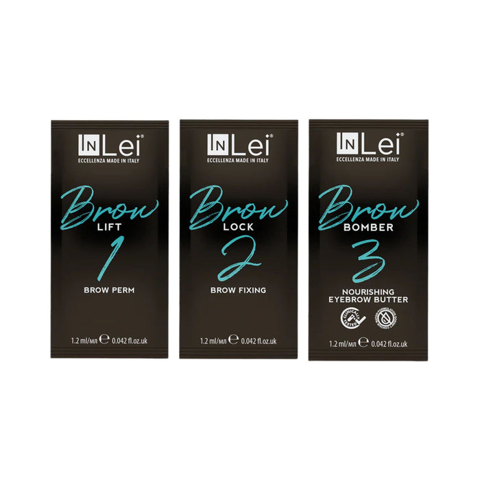 InLei Brow Bomber Lamination Sample