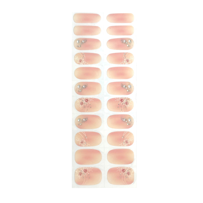 Jeweled Bliss No Light Gel Nail Wraps (NLG) (GEMS)