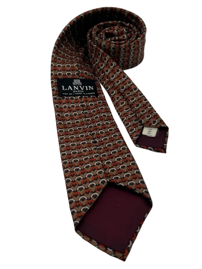 Lanvin Patterned Tie