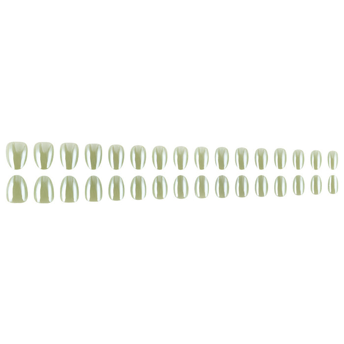 Lime Green Plated 32 Pcs