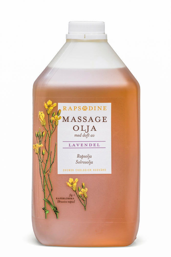 Massageolja, 2,5 liter (1-pack)