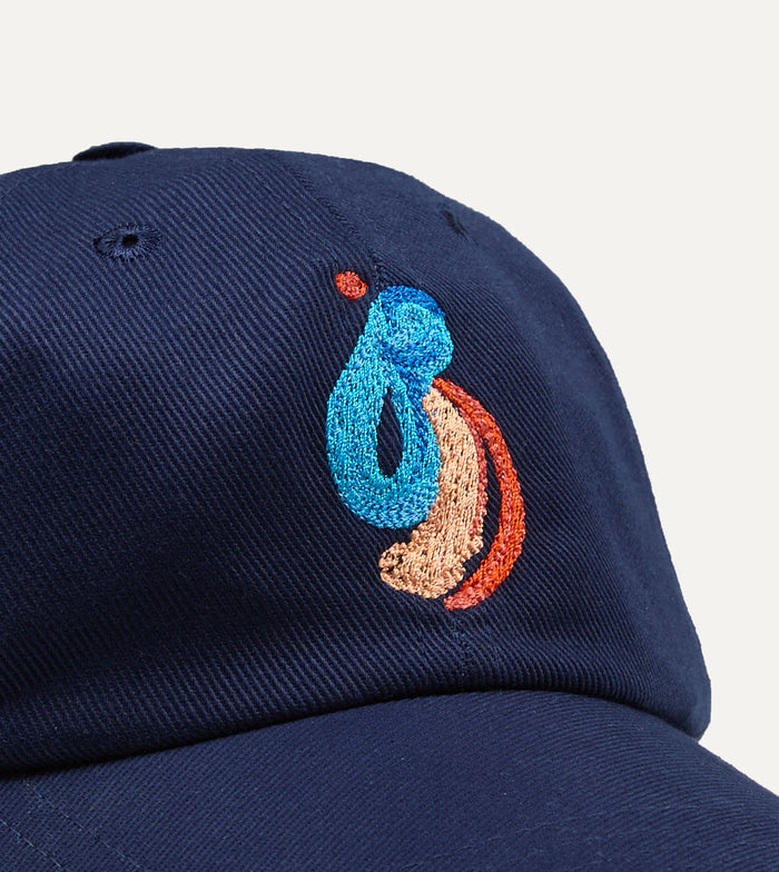 Mayumi Y. for Drake’s Navy Cotton Twill Baseball Cap