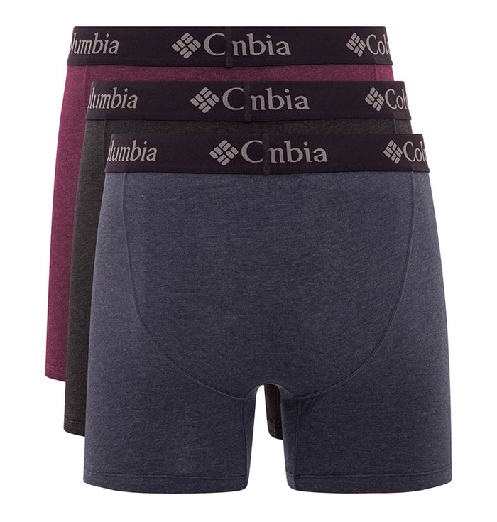 Men's Performance Stretch Solid Boxer Briefs (3 Pack)