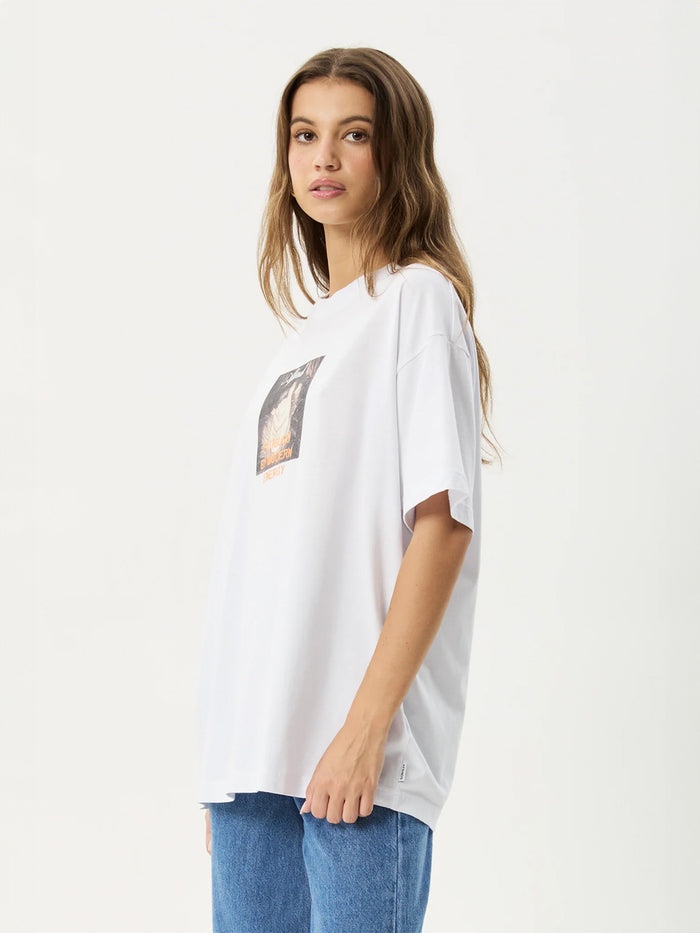 Modern Energy - Recycled Oversized Tee | White-Image 6