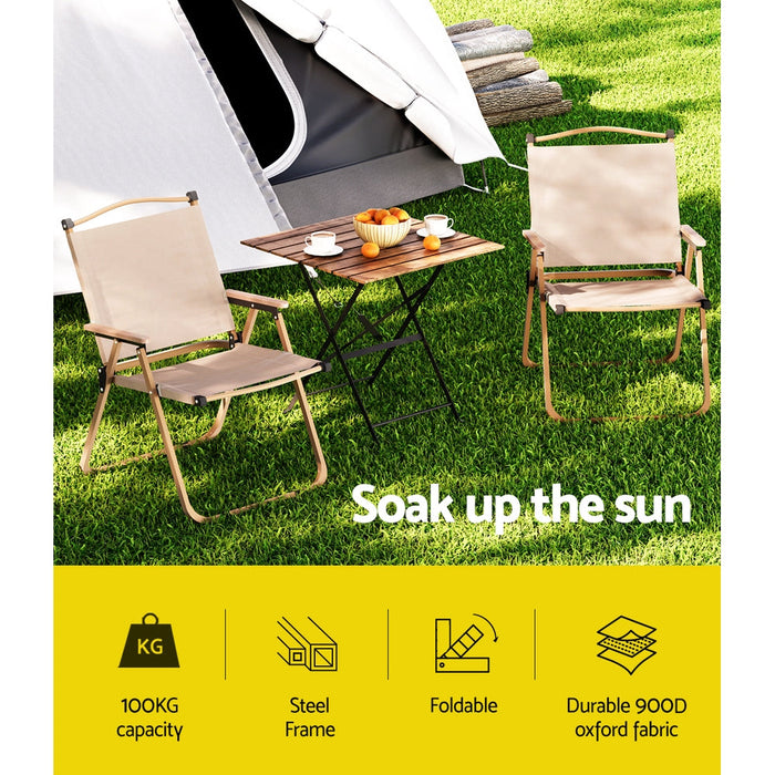 NNEDSZ Outdoor Camping Chairs Portable Folding Beach Chair Patio Furniture-4