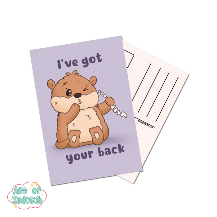 otter postcard