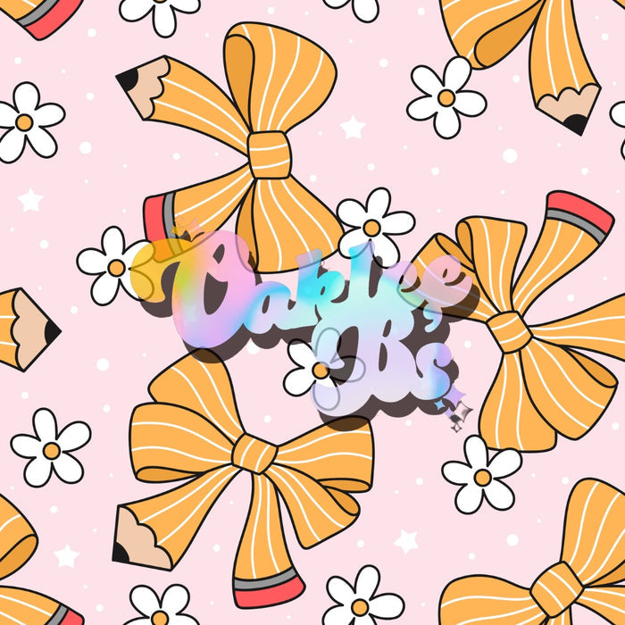 Pencil Bows Made to Order Single Items