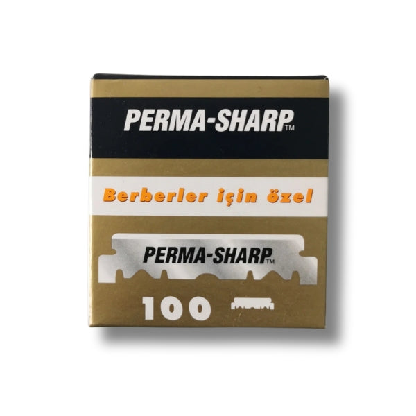 PERMASHARP HALF RAZOR BLADES 100PIECES