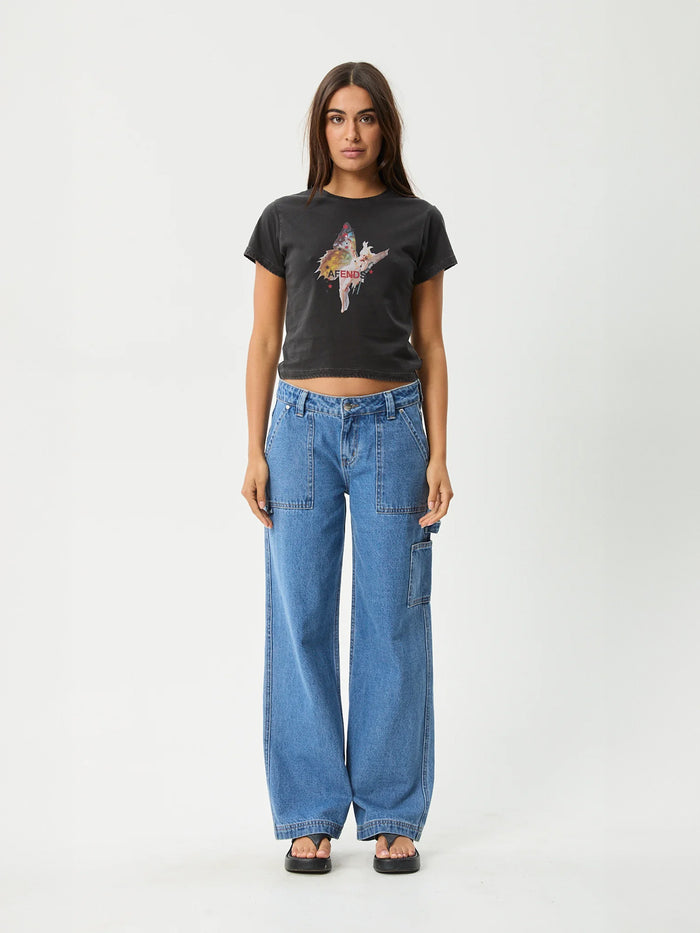 Pixie - Recycled Baby Tee | Stone Black-Image 6