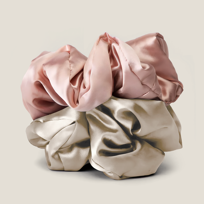 SELF CARE BUNDLE | Satin Pillowcase, Eye Mask, Scrunchies
