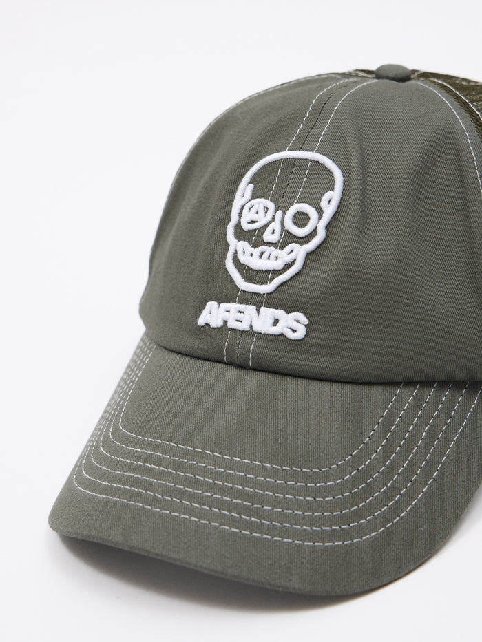 Skeletor - Recycled Six Panel Mesh Cap | Sycamore-Image 3