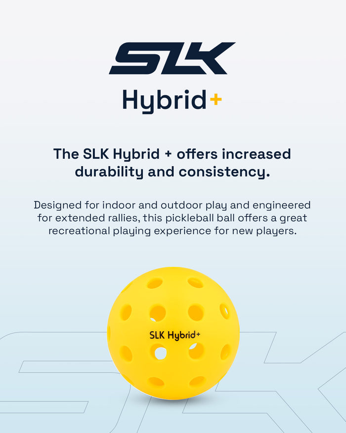 Selkirk SLK Hybrid+ Pickleball Balls - 12 pack.