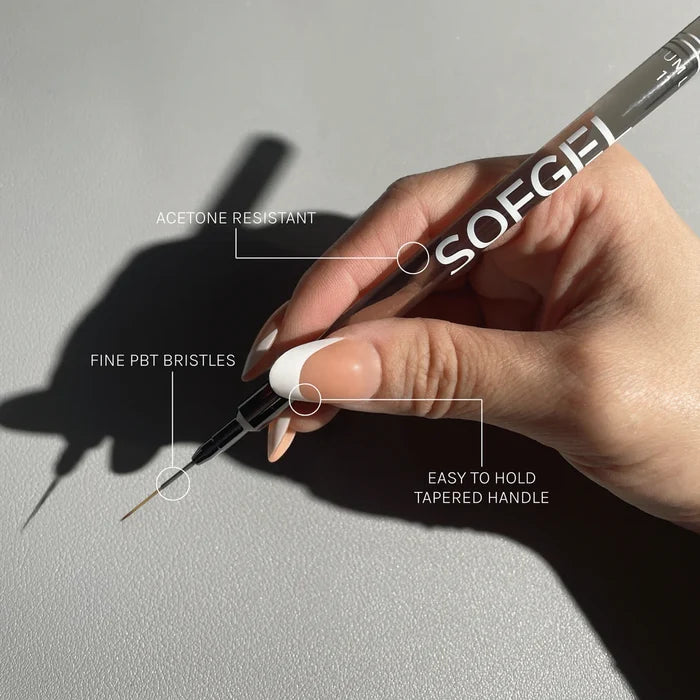 SOFGEL Medium Liner Brush, 11 mm