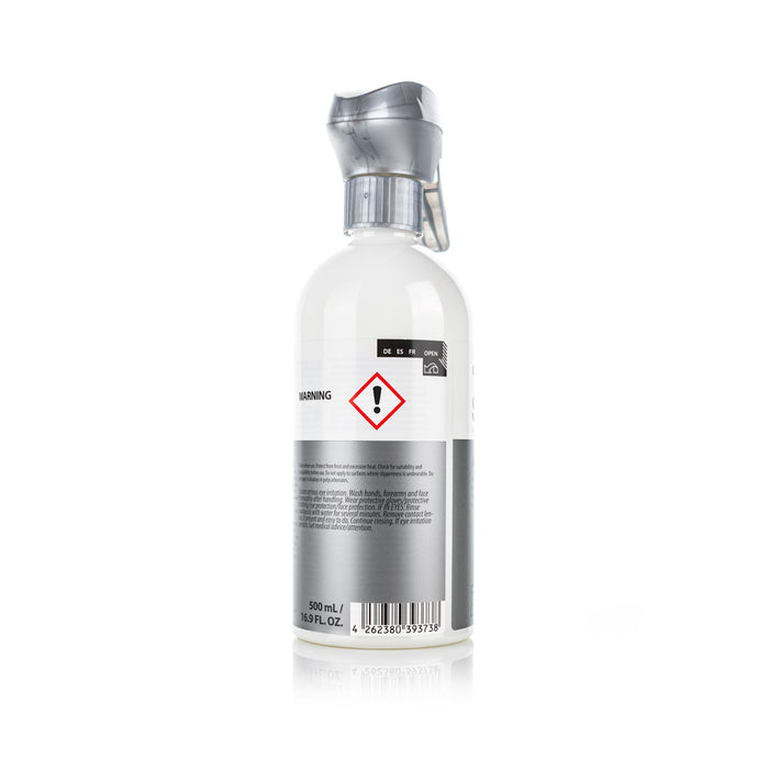 Colour Lock Allround Textile Sealant 500ml bottle code view on a white background.