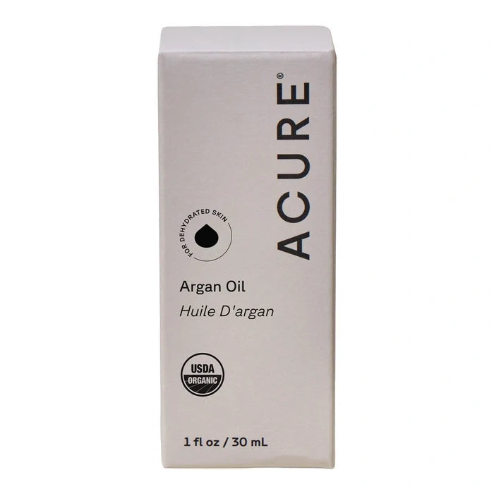 Acure Argan Oil packaging on a white background