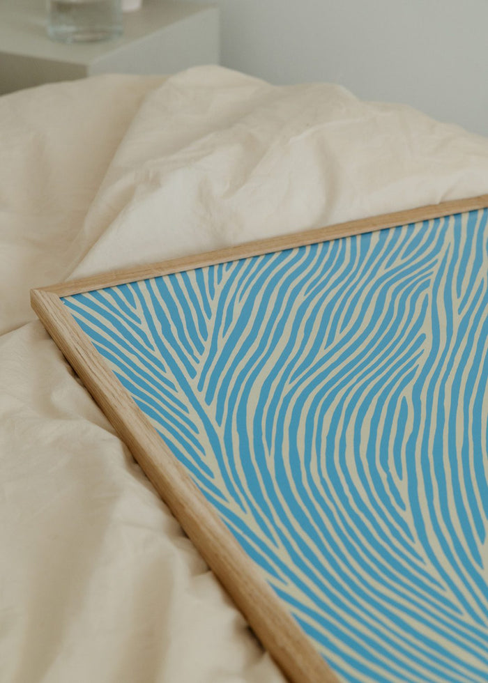 The Line - Blue by Rebecca Hein