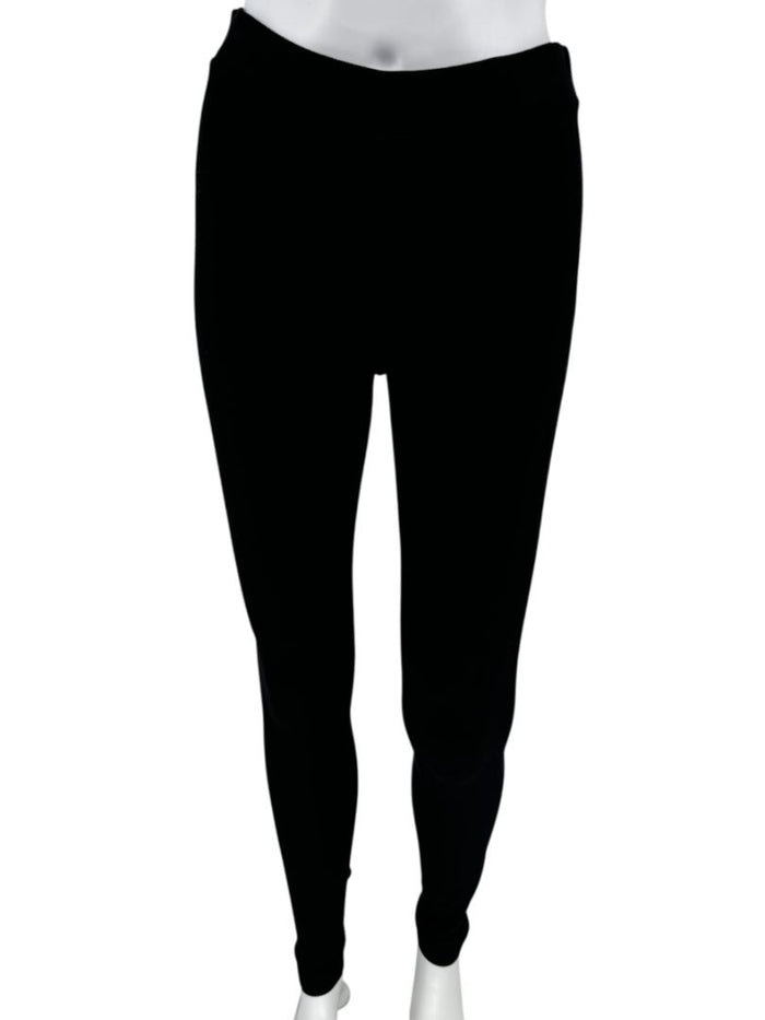 Vince Pull-On Stretch Leggings in Black - Medium