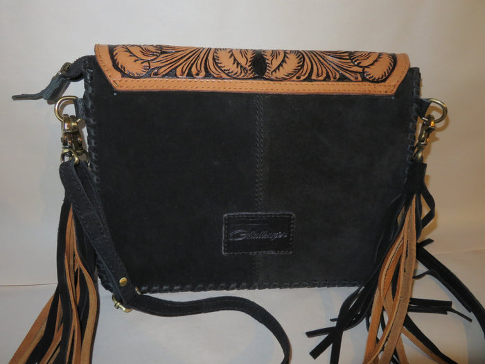 Women's Suede Embossed Purse