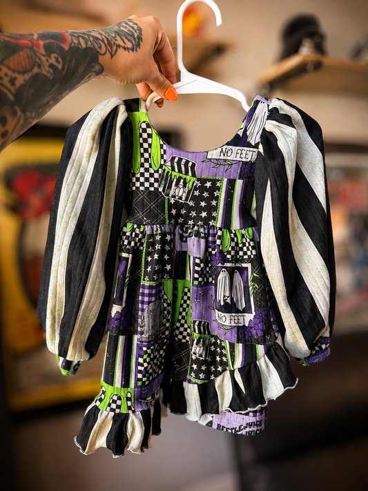 12m RTS petal dress