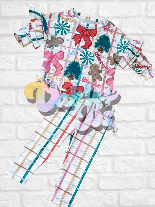 12m RTS ruffle dolman & leggings