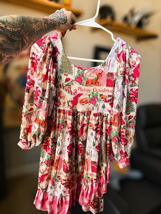 12Y RTS petal dress