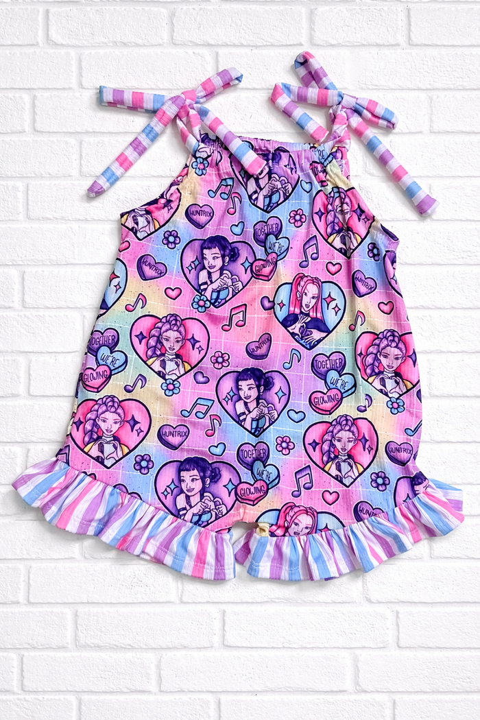 3T RTS Rose romper