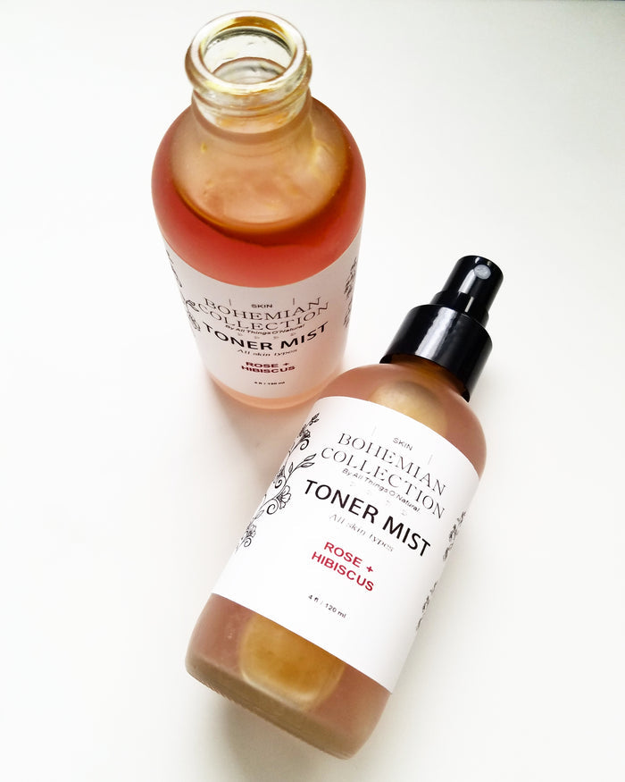 4oz Rose + Hibiscus TONER MIST