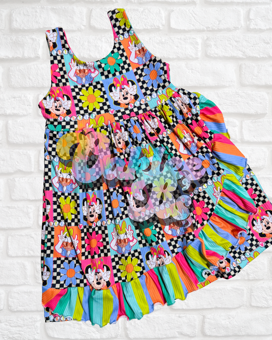4T RTS petal dress