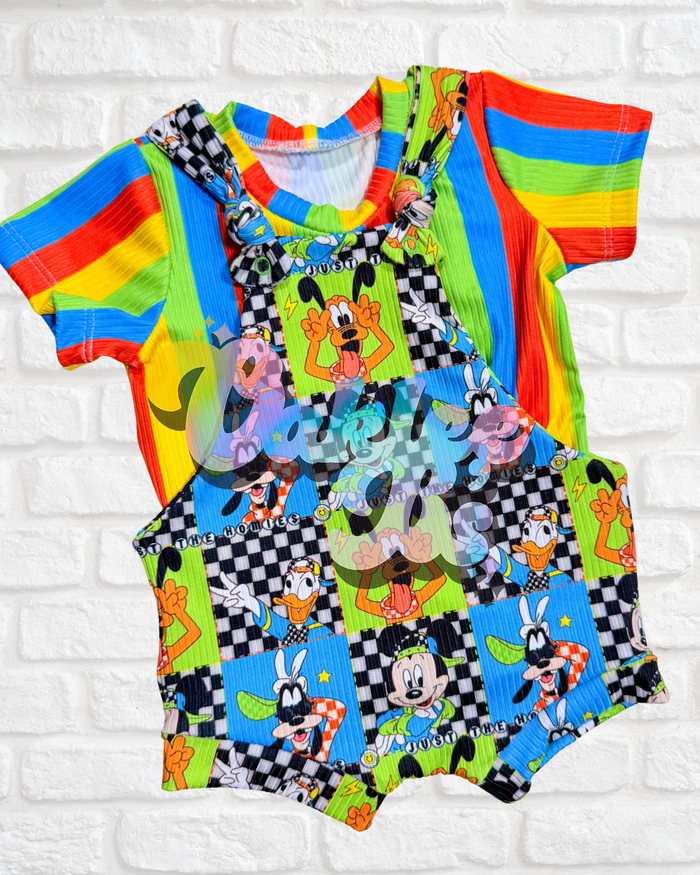6m RTS shorties overalls & tee