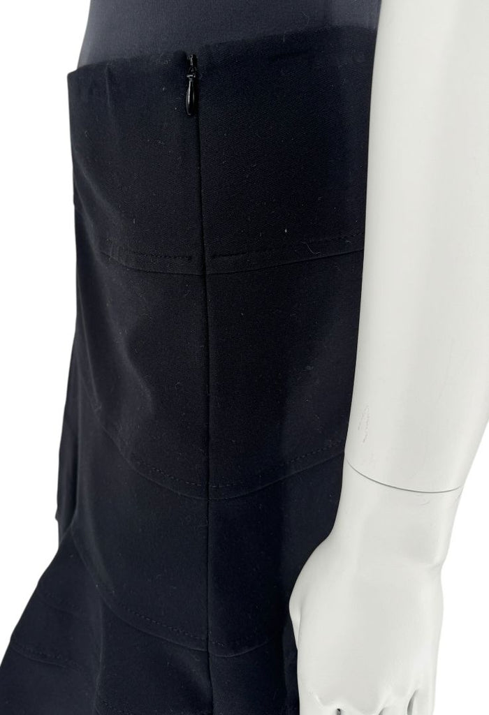 Akris Punto Ruffle Embellishment Knee-Length Skirt - Size 8