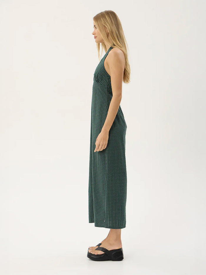 Alexa - Maxi Dress | Pine Check-Image 3