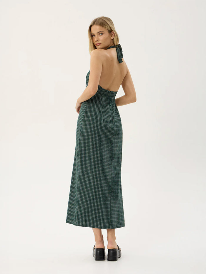 Alexa - Maxi Dress | Pine Check-Image 4