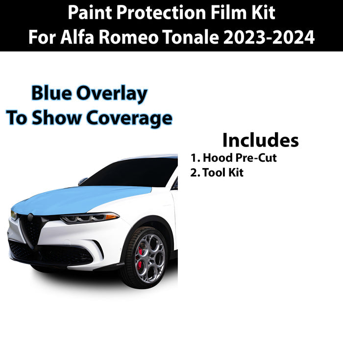 Fits Alfa Romeo Tonale 2023+ Precut Premium Paint Protection Film Clear Bra PPF Decal Film Kit - Bogar Tech Designs
