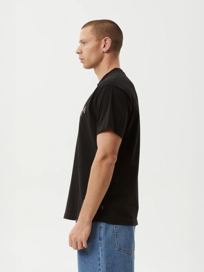 Altered - Recycled Heavy Weight Boxy Fit Tee | Black-Image 3