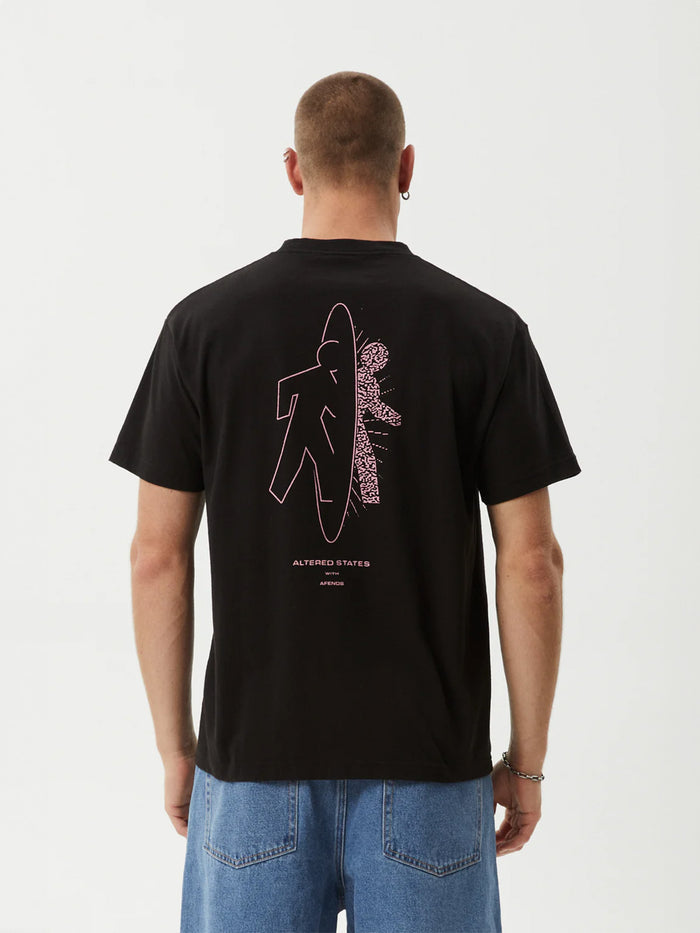 Altered - Recycled Heavy Weight Boxy Fit Tee | Black-Image 4
