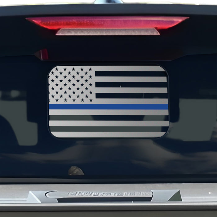 Rear Middle Window / Thin Blue Line