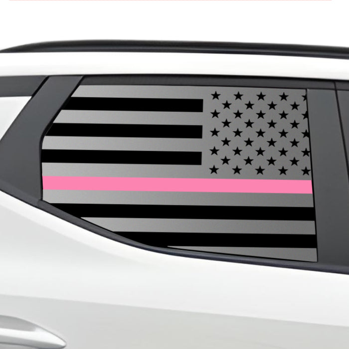 Side Windows / Thin Pink Line