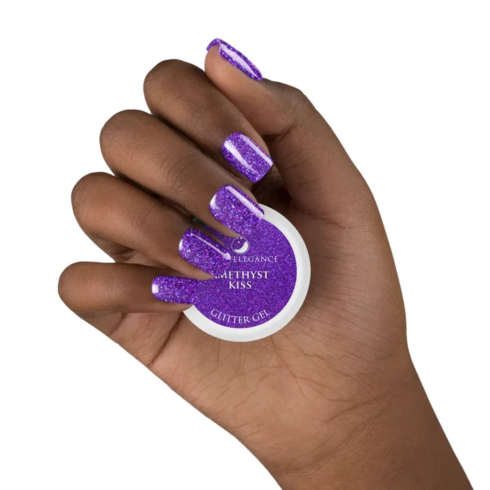 Amethyst Kiss, Glitter Gel, 10 ml