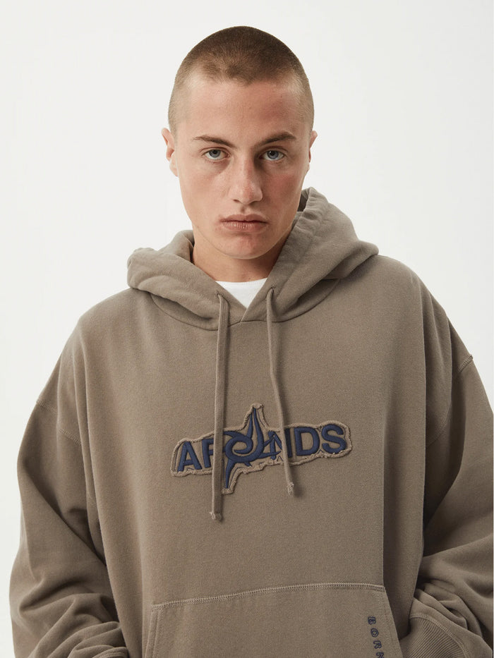 Antic - Recycled Boxy Pull On Hood | Fossil-Image 4